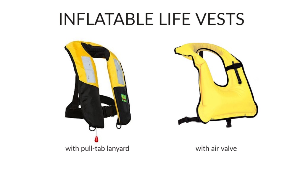 inflatable life vests