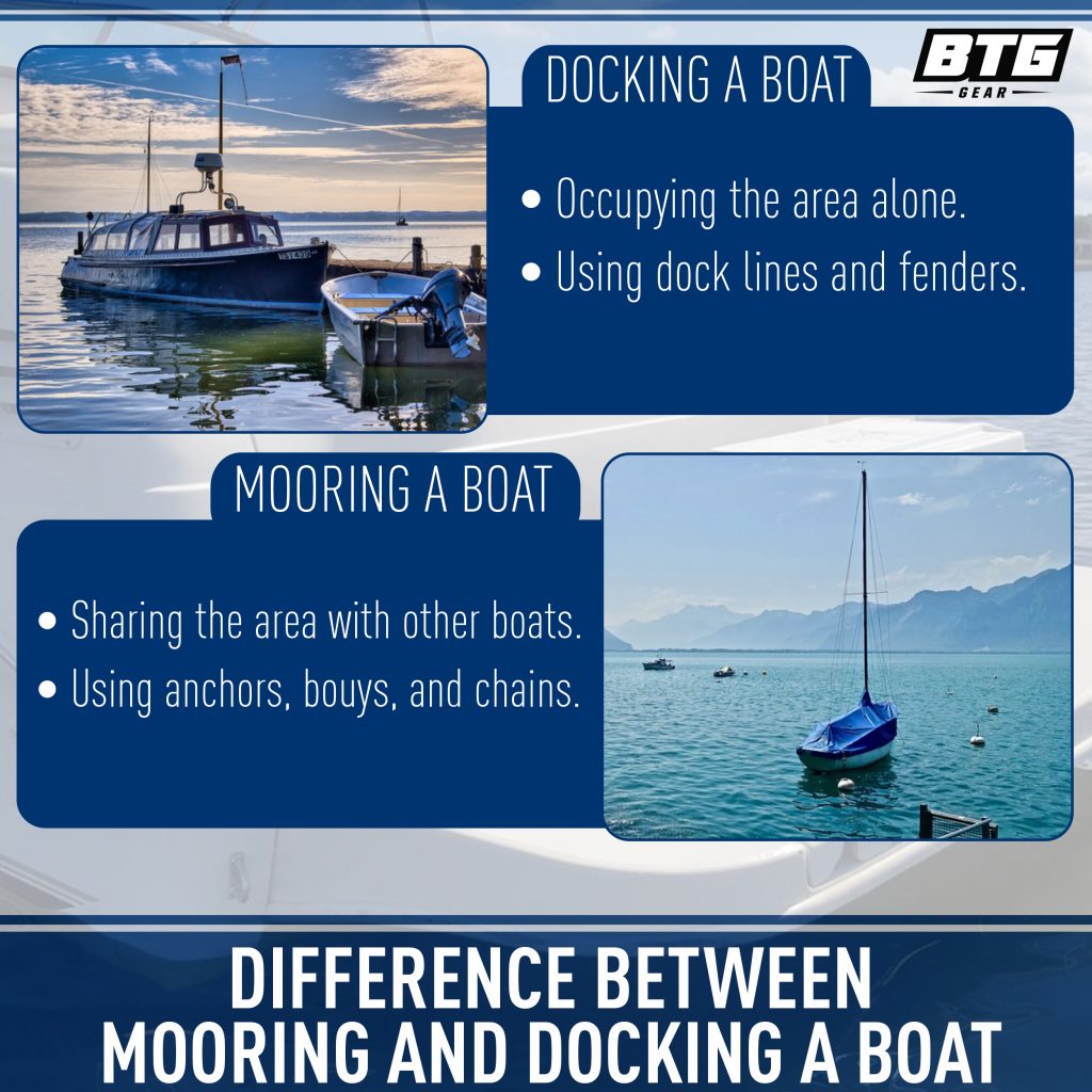 docking vs mooring